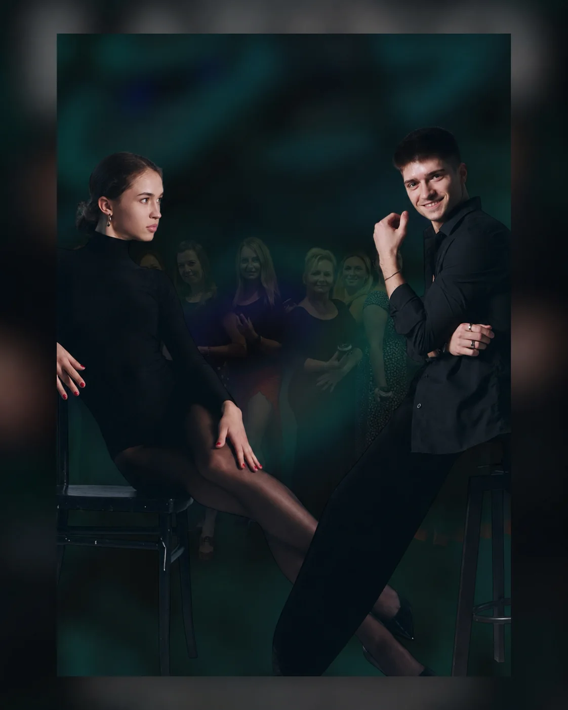 Joanna Iskra i partner taneczny